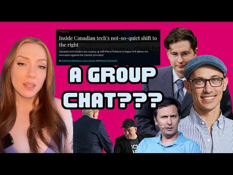 Canada’s tech broligarchs have a GROUP CHAT?